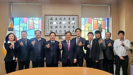 2024년 12월 18일(수) 중국 황회대학교 내방 