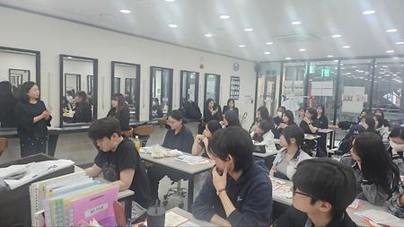 거제도 KBS아트비전 미용학원 입시 설명회