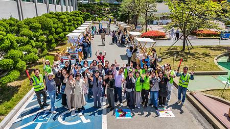 2025학년도 복지경영학과 오이마켓 행사 사진